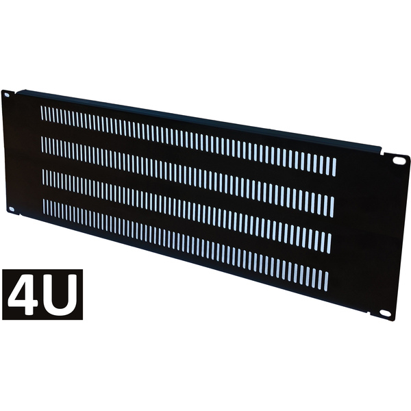 Electriduct 19" Universal Blank Rack Mount Panels - Electriduct QWM-ED-WM-VENT-4U